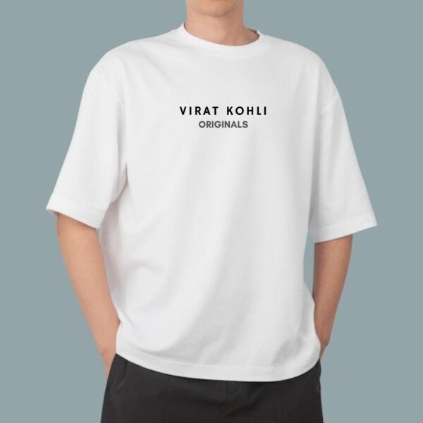 Virat Originals - White Oversize Tshirt